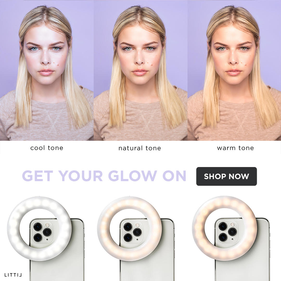 Static image ad creative — ring light tones ad